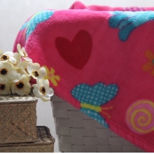 卡通珊瑚绒婴儿毯 夏季空调毯休闲毯午休毯针织毯子